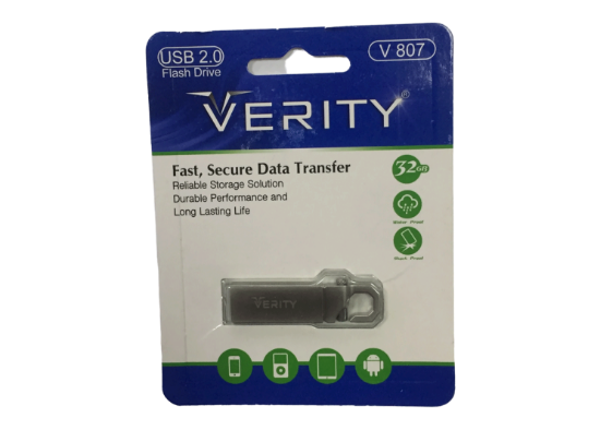 فلش مموری وریتی مدل V807 ظرفیت 32 گیگابایت